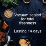 vacuum seald for 14 days freshly baked brownies and cookies