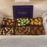 Brownie treat boxes, brownie gift boxes, fully loaded brownie slices, best brownie slices with UK delivery