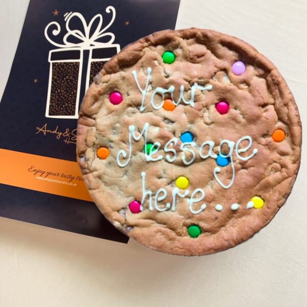 Teacher Personalised Gifts 17 rainbow smarty chocolate personalised giant cookie uk delivery