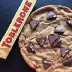 Toblerone Chocolate fully loaded giant cookie