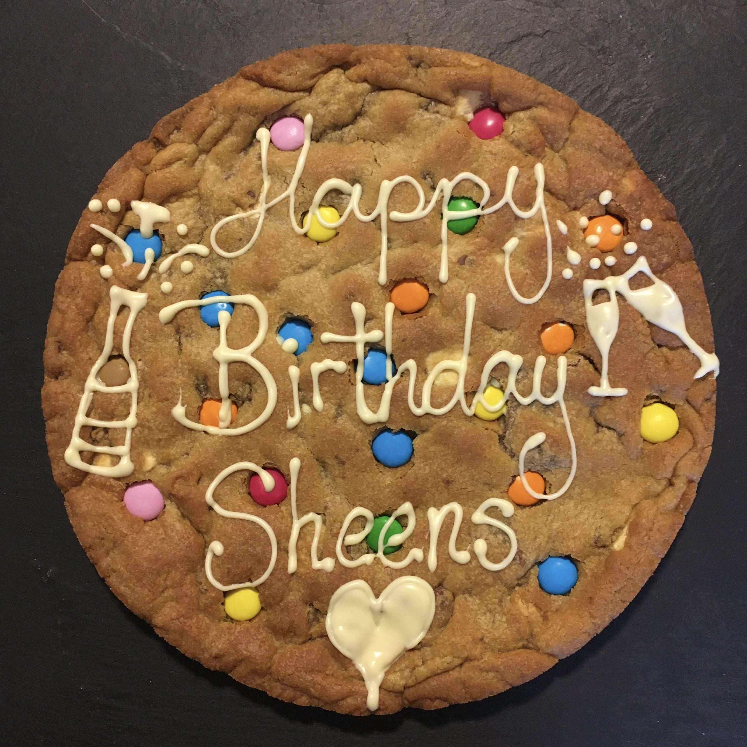 Giant Personalised Cookie Giant Personalised Cookie