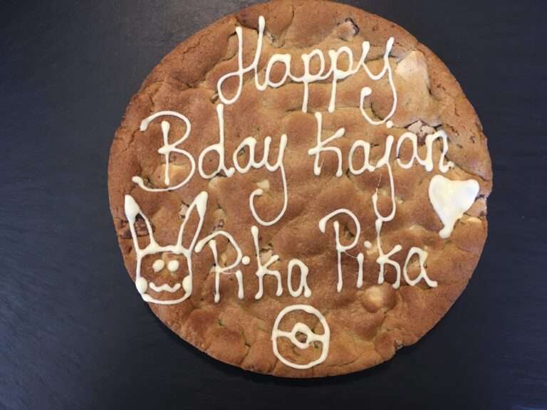 Gluten Free Double Chocolate Giant Personalised Cookie (10 Inch) 29 DDBFE305 A305 48CD 81D3 0BA521D7CF05 1 201 a | Gluten Free Double Chocolate Giant Personalised Cookie (10 Inch)