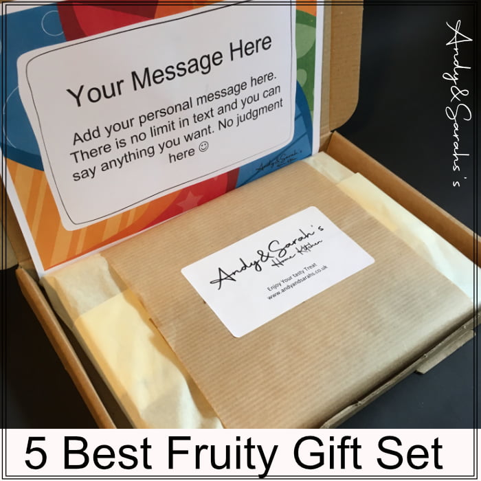 Fruity Flavours Handmade Fudge Selection Gift Box 26 Handmade fudge uk gif box