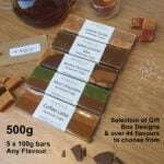 letter box friendly hand made premium fudge gift box