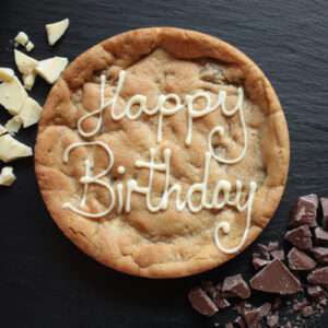 Happy Birthday Personalised Cookie Card 6 inch 30 happy birthday giant cookie cards gifts birthday cookie delivery all over the uk