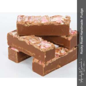 Rocky Road Chocolate Handmade Fudge