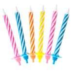 candles | 10 Pack Rainbow Candles