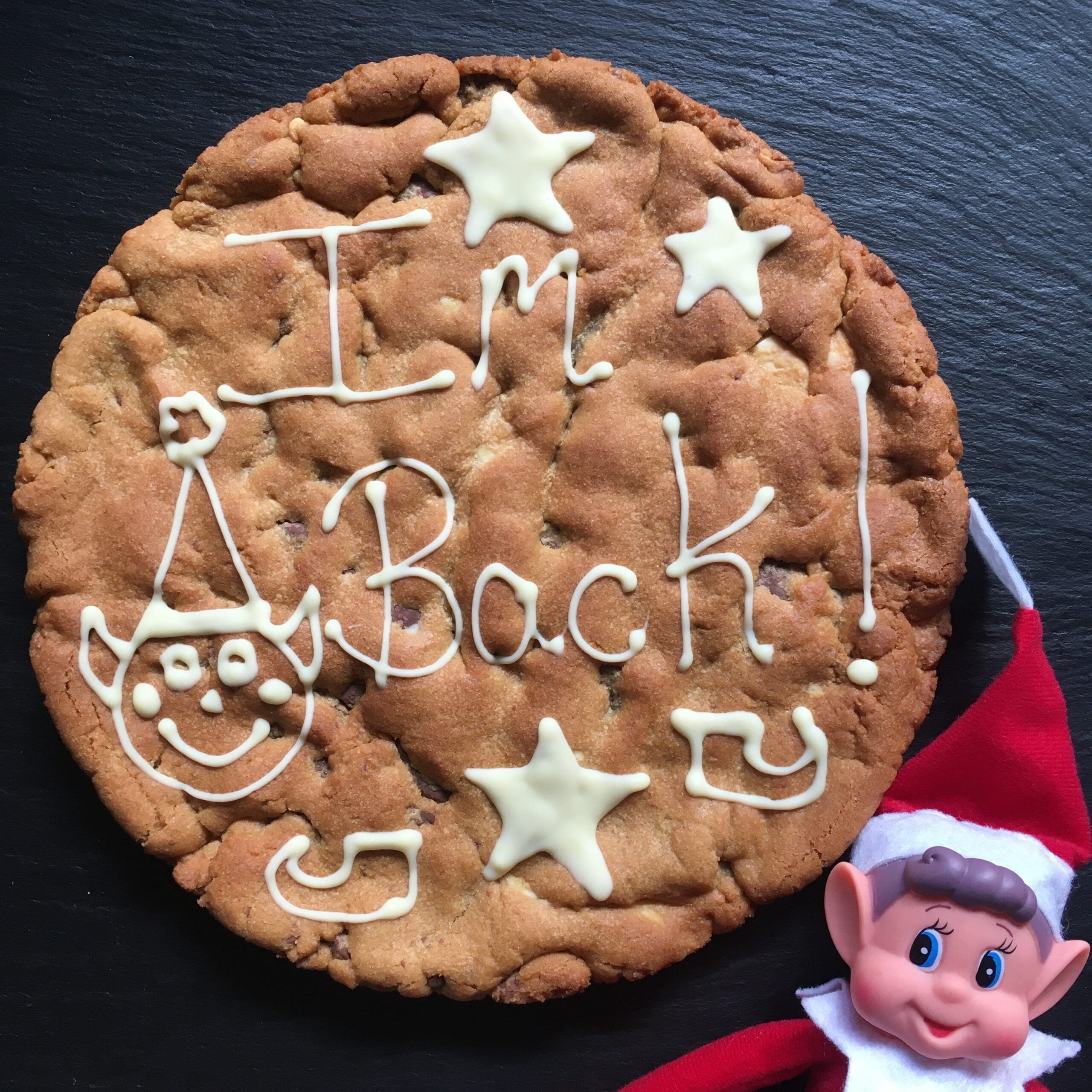 Elf On The Shelf Giant 10 Inch Cookie Im Back