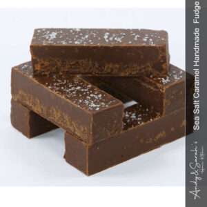 salted caramel handmade fudge | Sea Salt & Caramel Handmade Fudge