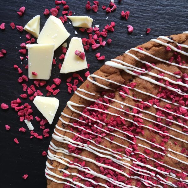 Teacher Personalised Gifts 30 white chocolate and raspberry giant fully loaded cookie uk delivery free