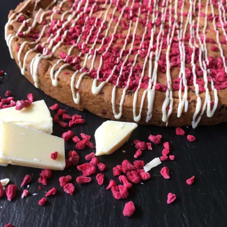 white chocolate and raspberry giant fully loaded cookie uk delivery free