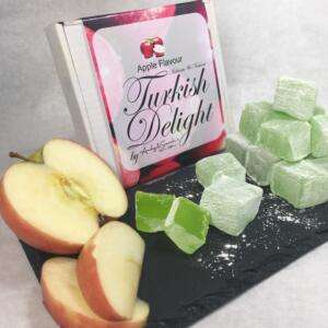Apple Turkish Delight 16pc 220g 27 Apple Turkish Delight fast uk delivery