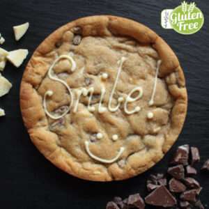 smile giant cookie card uk delivery baked gifts gluten free