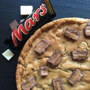 Made with MARS® Bar - XL 10 Inch Fully Loaded Giant Cookie Pie 30 Mars Bar Chocolate fully loaded giant cookie