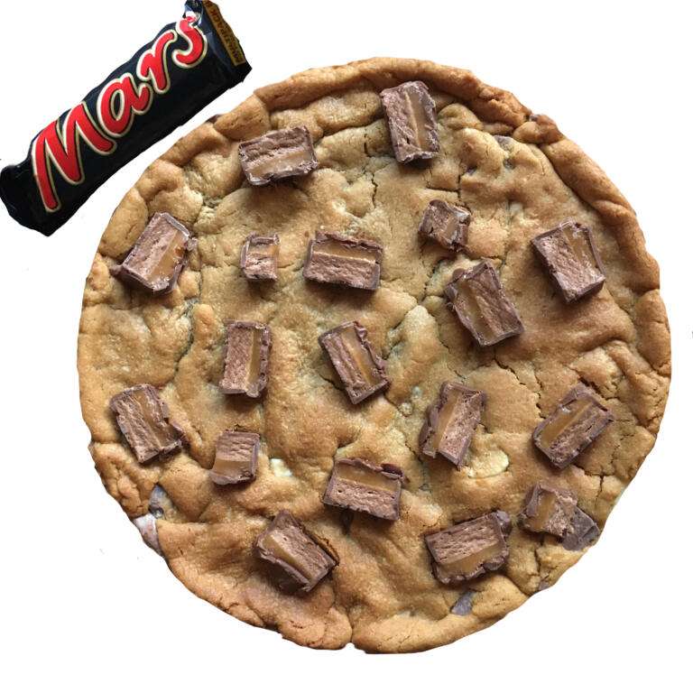 Made with MARS® Bar - XL 10 Inch Fully Loaded Giant Cookie Pie 27 Mars Bar Chocolate fully loaded giant cookie