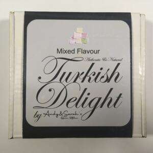 Turkish Delight - Mixed Flavour 16pc 220g 26 mixed Turkish Delight fast uk delivery