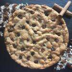 Oat and Raisin Chocolate fully loaded giant cookie