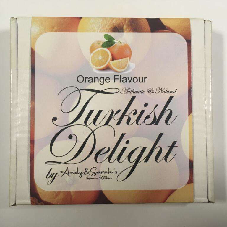 orange Turkish Delight fast uk delivery