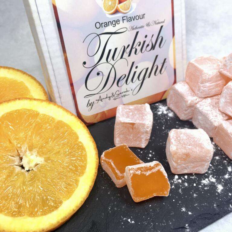 orange Turkish Delight fast uk delivery