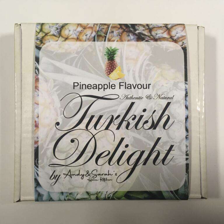 Pineapple Turkish Delight fast uk delivery