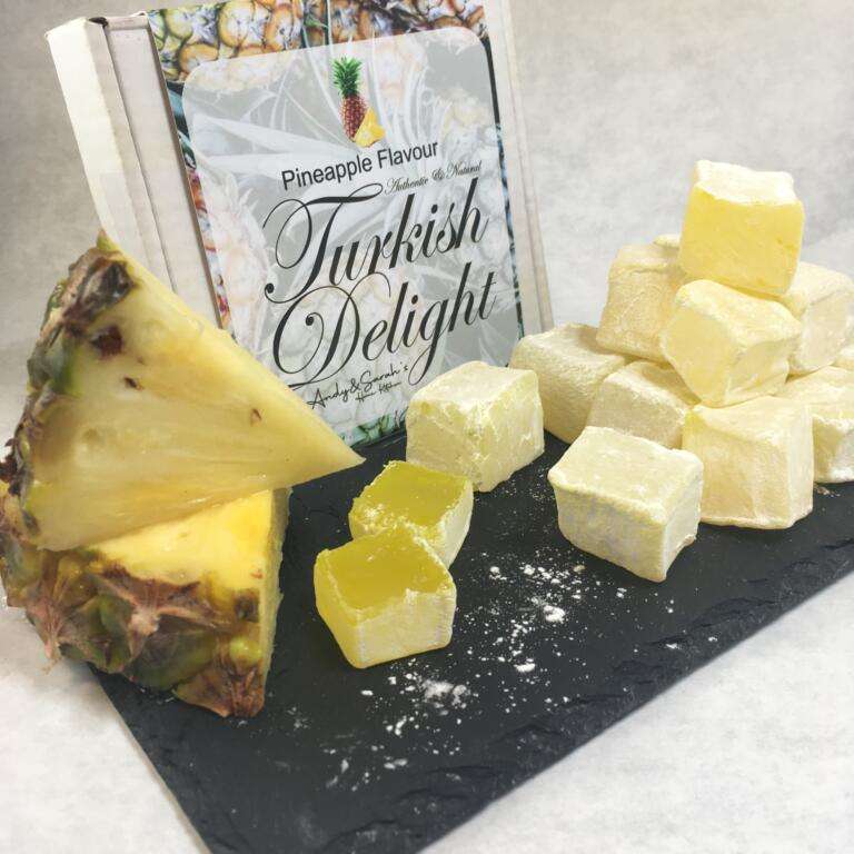 Pineapple Turkish Delight fast uk delivery