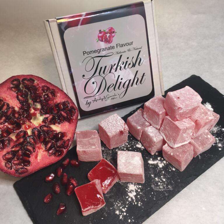 pomegranate Turkish Delight fast uk delivery