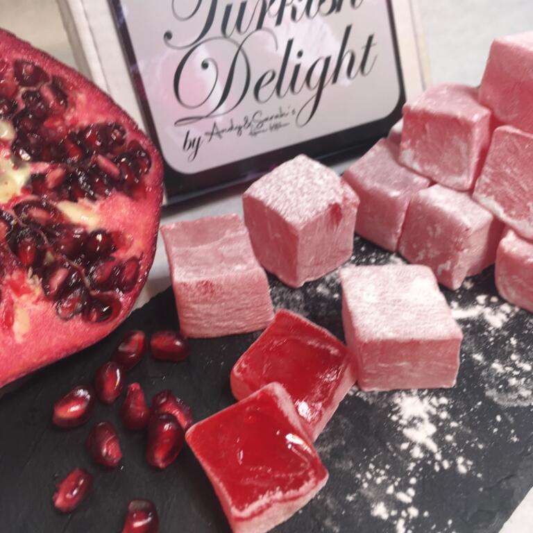 pomegranate Turkish Delight fast uk delivery