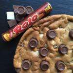 Rolo Caramel Chocolate fully loaded giant cookie
