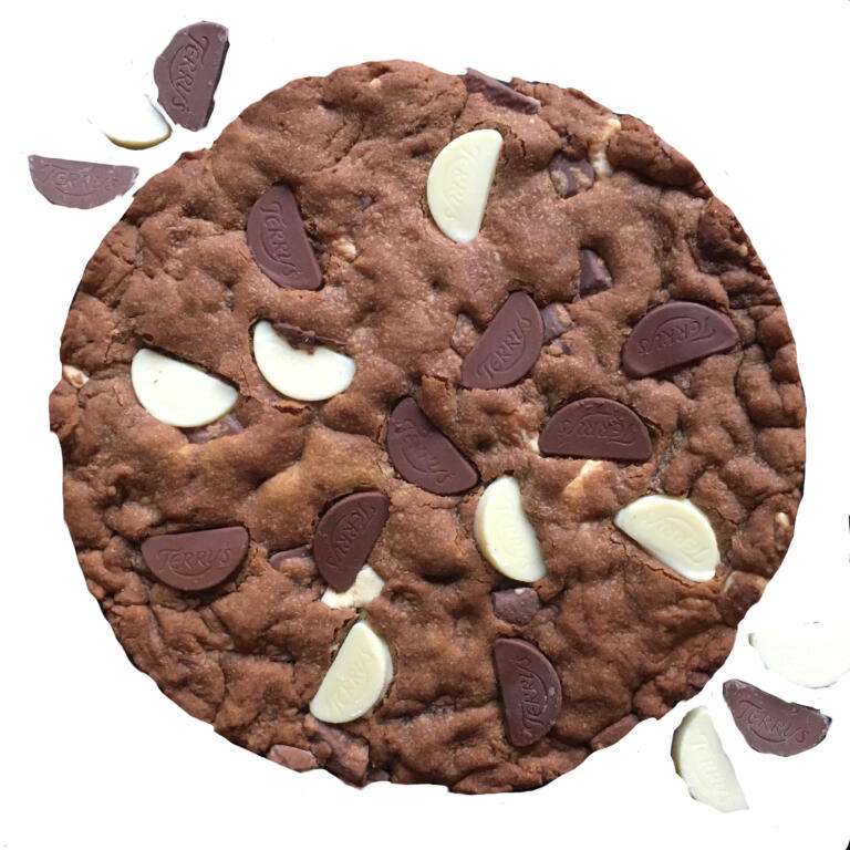 Terrys Chocolate Orange - XL 10 Inch Fully Loaded Giant Cookie Pie 27 Terrys Chocolate Orange fully loaded giant cookie