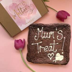 8 inch mothers day brownie with gif box