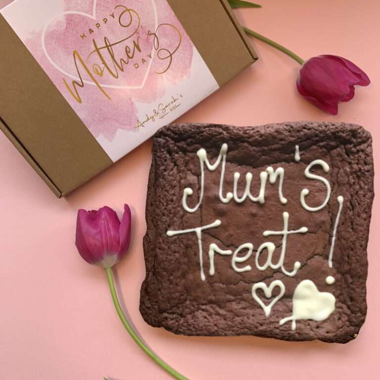 8 inch mothers day brownie with gif box