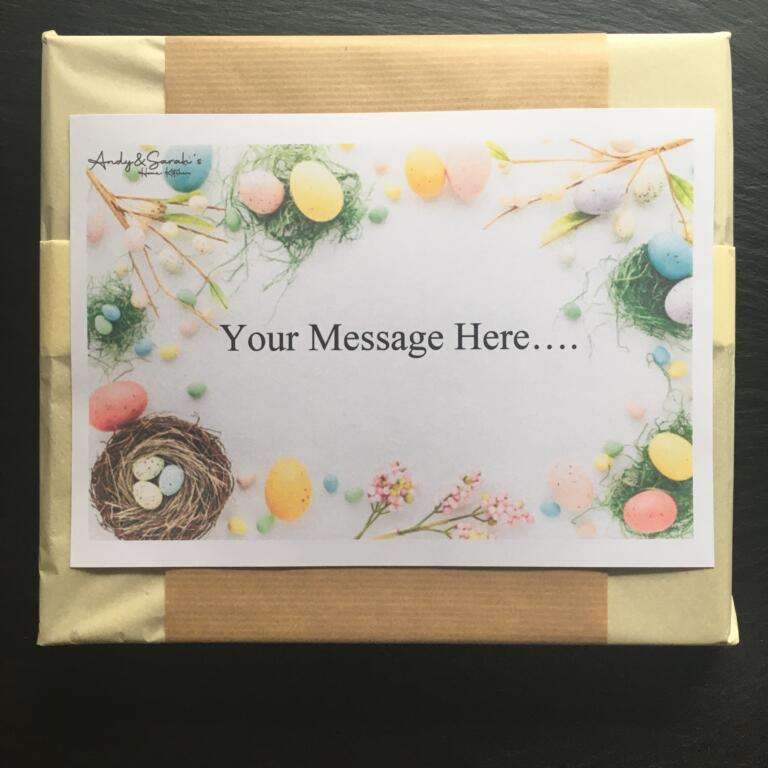 Easter Fudge & Chocolates Bundle with Easter Gift Wrap 23 Easter fudge and chocolate egg pack uk delivery