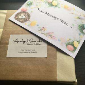 Easter Fudge & Chocolates Bundle with Easter Gift Wrap 29 Easter fudge and chocolate egg pack uk delivery