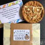 thank you teacher cookie, your one smart cookie