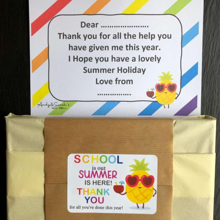Thank you Cookie Card Teacher Gifts 19 thank you teacher fudge gift box