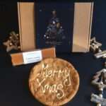 christmas cookie and fudge gift box
