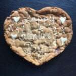 valentines heart shaped cookie gift box