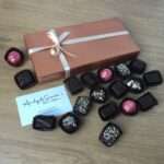 Dark Chocolate gift box personalised uk delivery