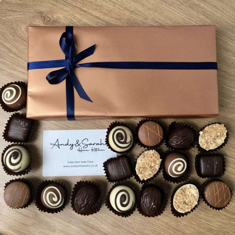 popular selection personalised gift box of chocolates uk delivery