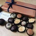 popular selection personalised gift box of chocolates uk delivery
