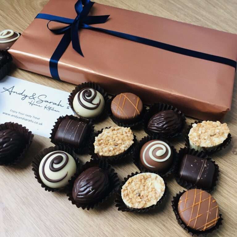 popular selection personalised gift box of chocolates uk delivery