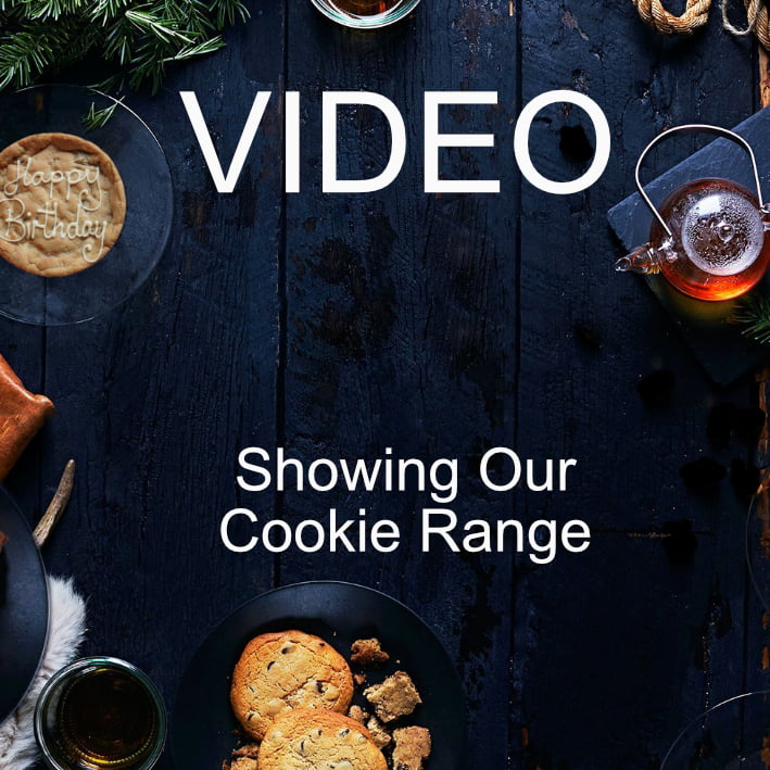 showing our cookie range