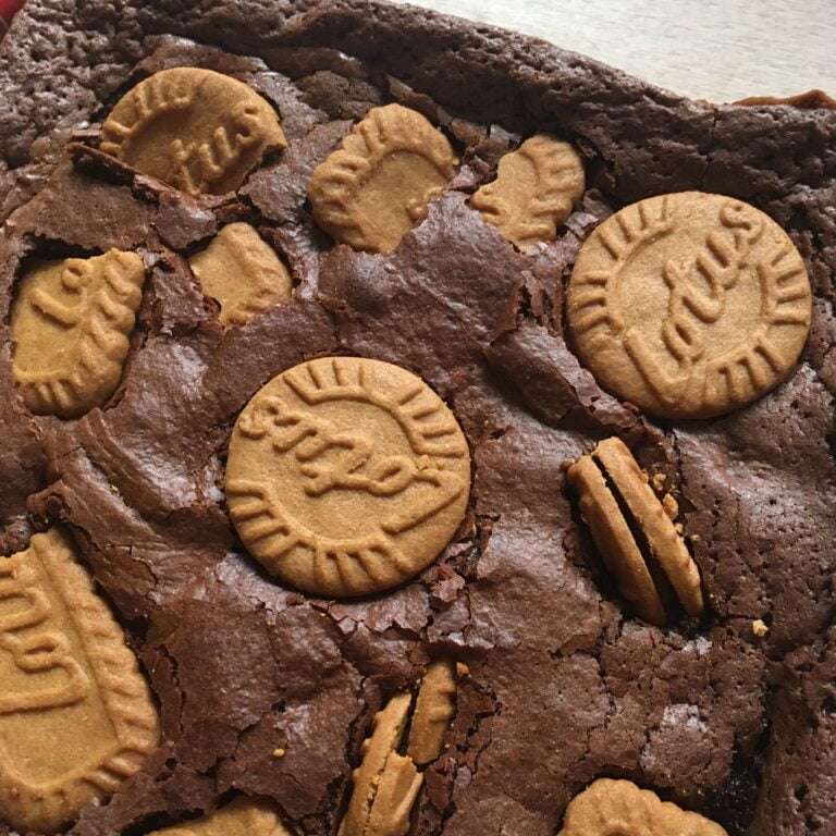 IMG 8492 | Fully Loaded Brownie Slab - Biscoff