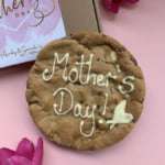 mothers day personalised cookie with fudge gift box hamper