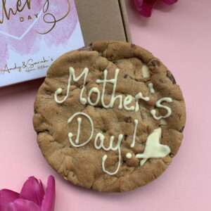 mothers day personalised cookie with fudge gift box hamper