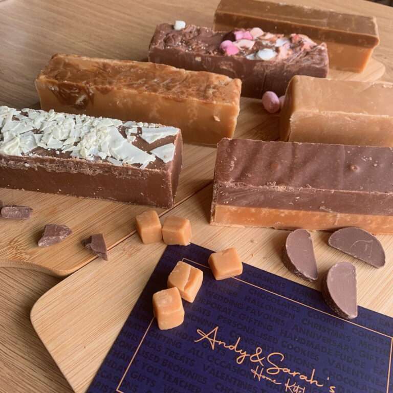 6 giant blocks of fudge handmade fudge