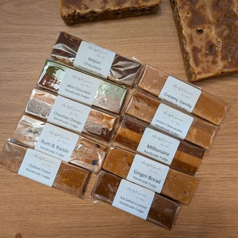 PXL 20241104 151824631 | 10 Bar Fudge Selection Box - Free Gift Wrap