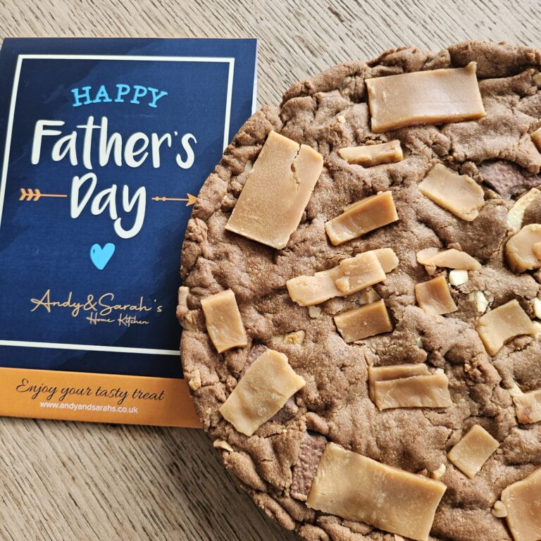Giant Fudge cookie, personalised gifts, father's Day products ideas