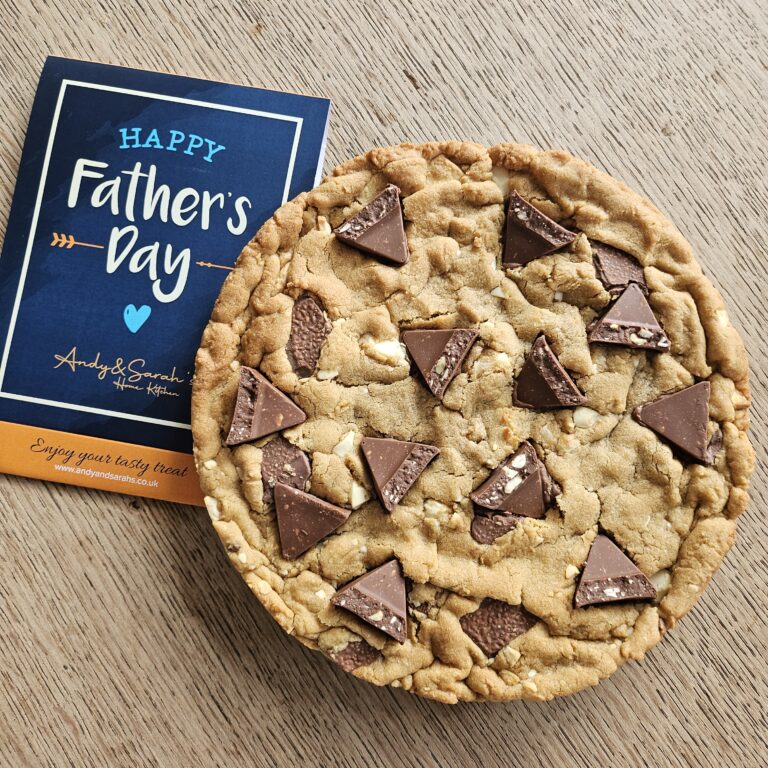 Toblerone giant cookie fathers day gift