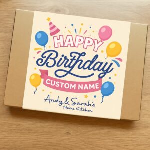 Custom Birthday Gift Wrap
